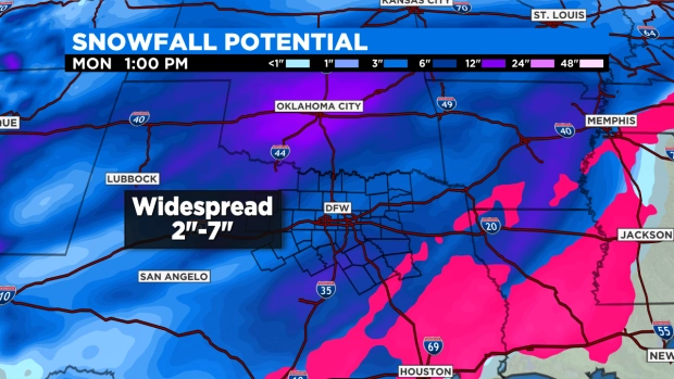 DFW Weather: North Texas Braces For Historic Winter Storm This Weekend