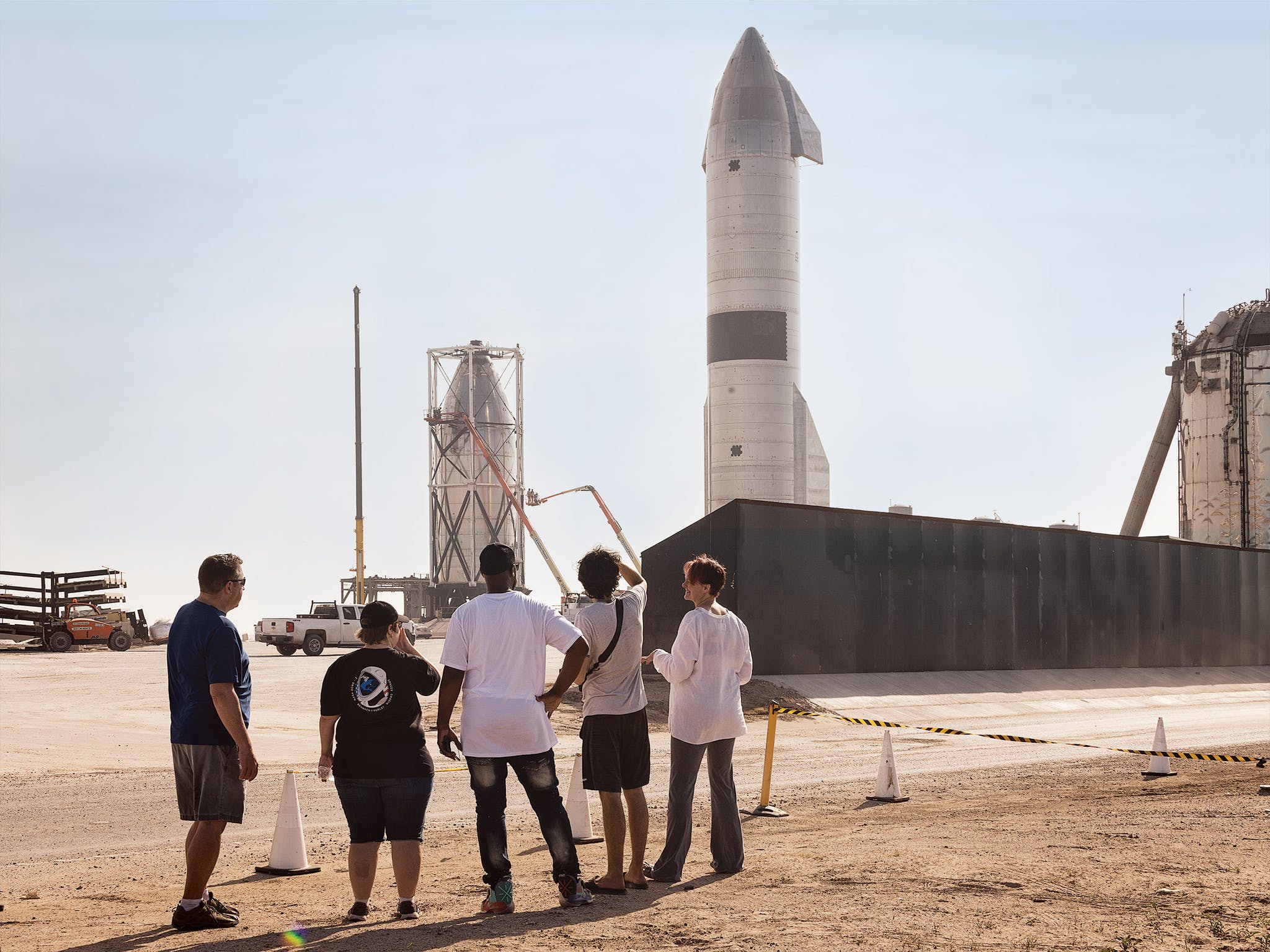 Elon Musk Is Turning Boca Chica Into a Space-Travel Hub. Not Everyone Is Starstruck.